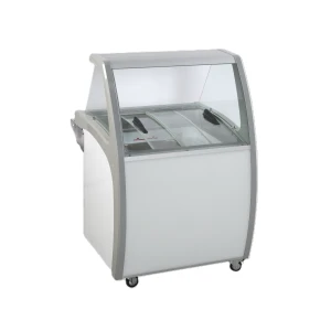 Dystrybutor do lodów | witryna do lodów SIC4WB | 5 kuwet | 836x838x1270 mm