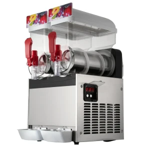 Granitor do sorbetów slush shake | maszyna do granity | 15 + 15l | 0,7 kW | 559x419x756 mm
